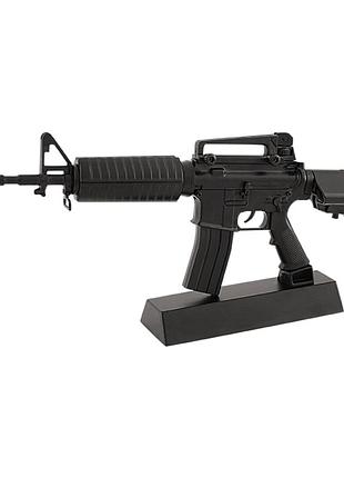 Металлическая штурмовая винтовка ar-18 goatguns 1:3 black миниатюрная детализированная сувенирная модель с полной разборкой и