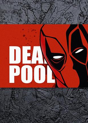 Дедпул постер постер на холсте постер с героями красный постер deadpool постер постер на стену материал холст m: 40x60