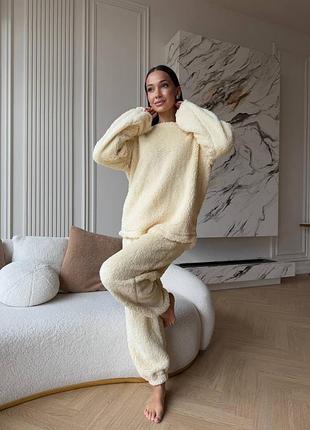 Теплесенькі махрові піжамки 🎀🧸 6