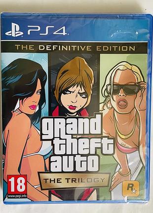 Ігрова приставка grand theft auto the trilogy – the definitive edition ps4