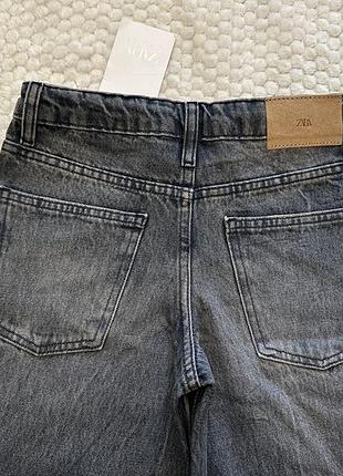 Широкі джинси zara на дівчинку 9/10 років, джинси zara для дівчинки джинси з заклепками по боках; бренд zara. 7