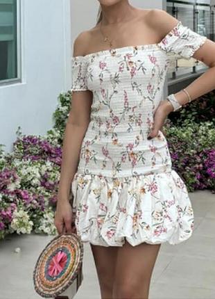 Милое летнее платье баллон h&amp;m 3