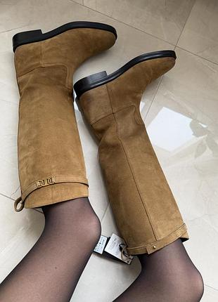 Чоботи сапожки massimo dutti 6