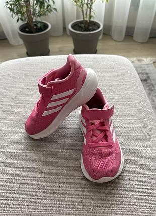 Кросівки для дівчаток adidas рожеві 25 розмір