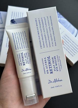 Крем для обличчя dr. althea retinol flat iron eye roller ліфтинг-крем для зони навколо очей 25мл