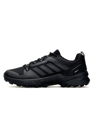 Мужские кроссовки adidas terrex swift r3 all black