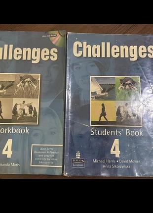 Challeges 4 комплект книг workbook+student’s book