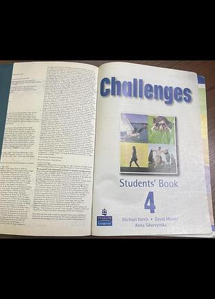 Challeges 4 комплект книг workbook+student’s book 8