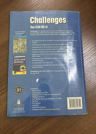 Challeges 4 комплект книг workbook+student’s book 4