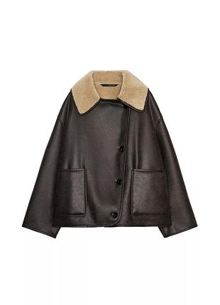 Дублянка куртка оригінал zara