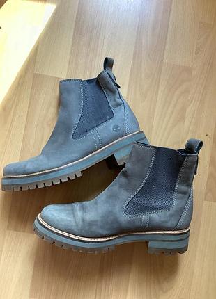 Черевики жіночі timberland courmayeur valley сірі, розмір 40