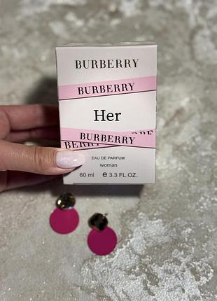 Парфумована вода burberry her 60 мл для жінок