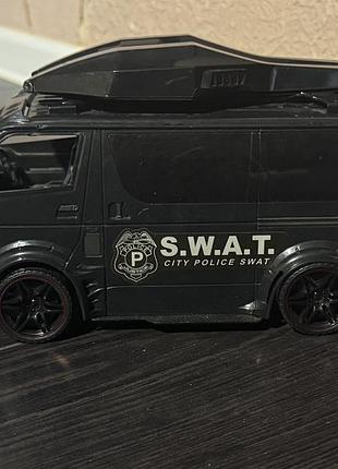 Машинка музична «s.w.a.t» поліція, автопром, вживана