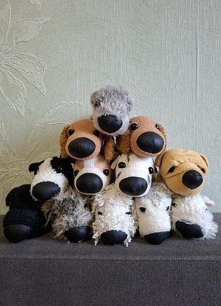 Лот колекційних м'яких іграшок the dog artlist collection (12 собачок)
