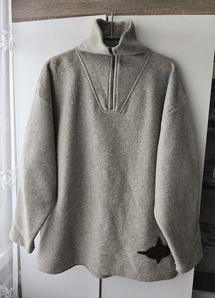 Мужская флисовая кофта размер xl - xxl