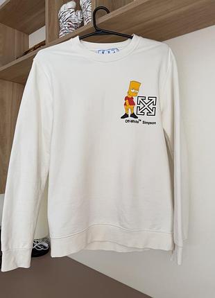 Чоловічий світшот off-white