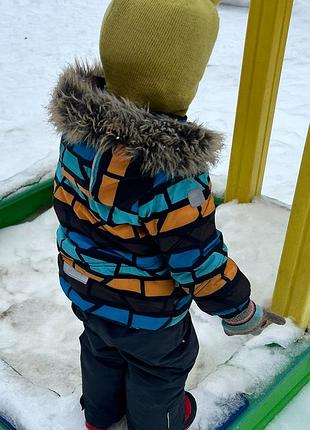 Зимовий костюм lenne для хлопчика, різнокольоровий