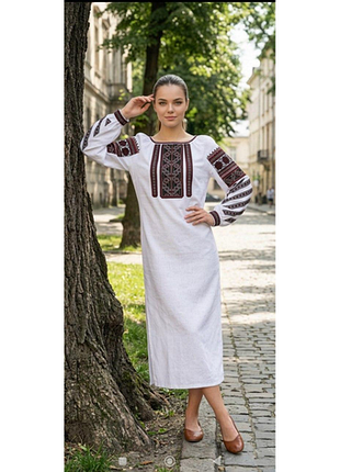 Вишита сукня"тереза" pl-0001