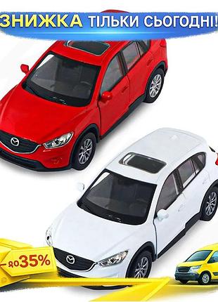 Ku автомодель mazda cx-5 universal fit белая коллекционная игрушка для детей от 3 лет с функцией pull uni2l_k