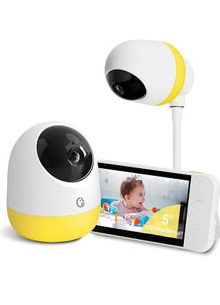 Відеоняня ellie baby pro 2.5k ai smart video baby monitor з монітором і застосунком