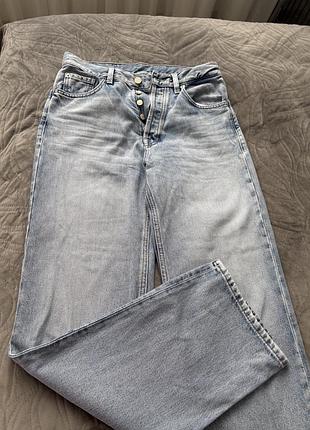 Джинси жіночі massimo dutti, блакитні, розмір 36