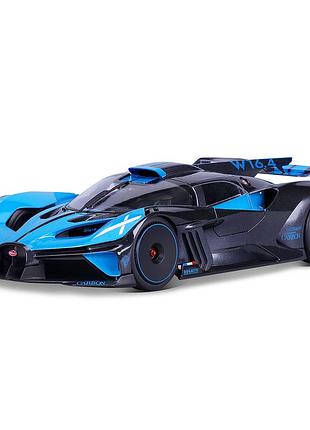 Автомодель - bugatti bolide (чорно-синій, 1:18)