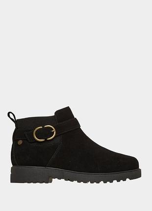 Женские ботинки skechers / оригинальные черные ботинки skechers