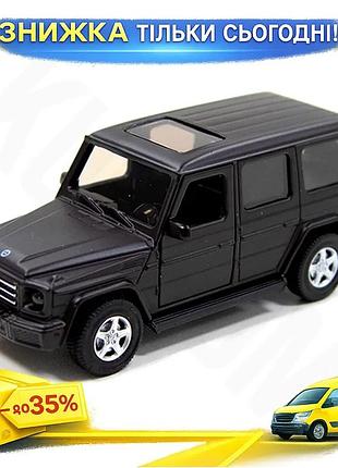 Ku автомодель mercedes benz universal fit g350 черная коллекционная машинка для детей от 3 лет. uni2l_k
