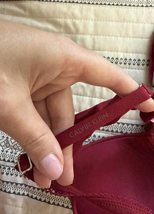 Calvin klein ліф бюст бюстгальтер 75 б з пуш ап 4