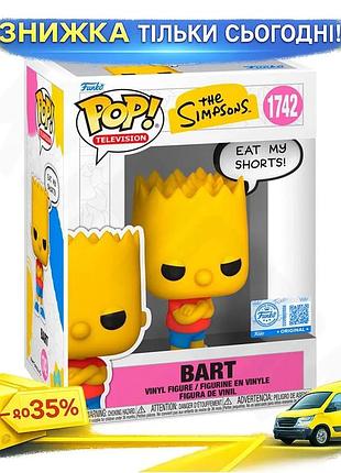 Ku ігрова фігурка funko universal fit pop! барт сімпсон колекційна фігурка для дітей та дорослих вініл uni2l_k