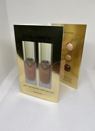 Оригинальный dolce&amp;gabbana everlast праймер тональный набор пробников