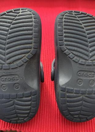 Шльопанці дитячі crocs classic clog темно- сині 5