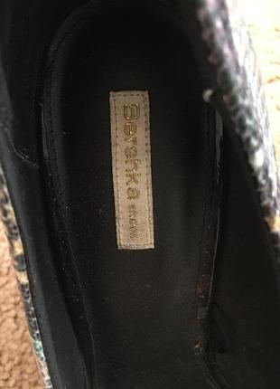 Пітон туфлі bershka розміру 39-40 3