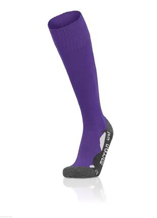Футбольні гетри macron rayon фіолетові р. 35-40 (xs) оригінал