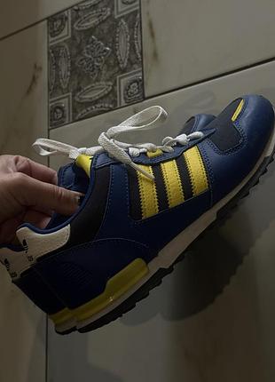 Кросівки чоловічі adidas синьо-жовті