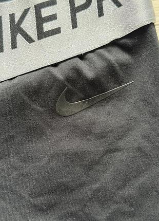 Лосіни жіночі nike pro чорні 3
