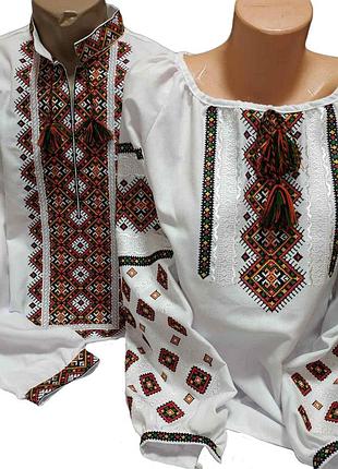 Комплект вишиванок "традиція" (коплект вишиванок "традиція") vt-0004