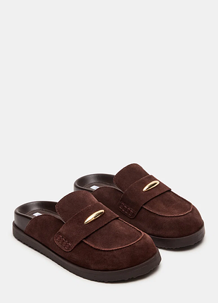 Коричневые мюли steve madden 40 гг