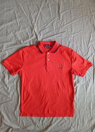 роны: яркая мужская футболка поло polo assn.