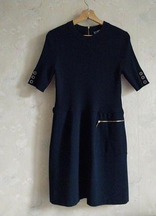 Сукня жіноча ted baker 48р., l, синя,  віскоза,  поліамід, еластан