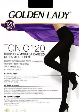 Колготы женские golden lady tonic 120 den 1,2,3,4 г.