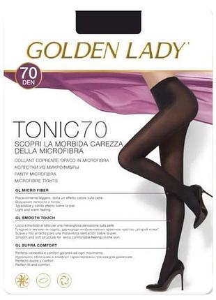 Колготы женские golden lady tonic 70 den 1,2,3,4 г.