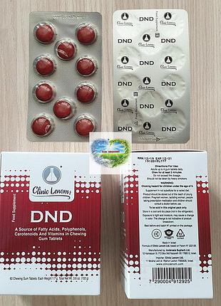 Dnd доктор нона днд жевательные таблетки dnd dr.nona 30 шт