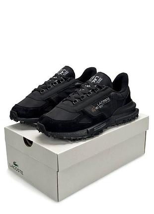 Чоловічі кросівки lacoste elite active m all black