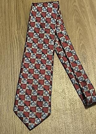 Краватка чоловіча marks&spencer шовкова різнокольорова