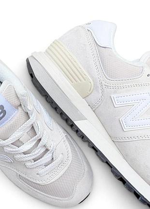Женские кроссовки new balance 574 legacy серые (термо) 38(24см),