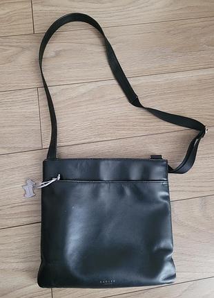 Сумка жіноча radley чорна шкіряна