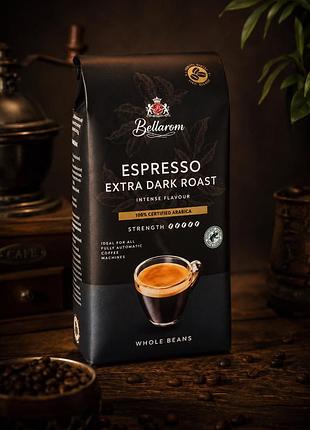 Кава bellarem espresso extra dark roast у зернах 1кг