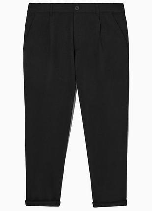 Штани чоловічі cos tapered wool chinos / 48
