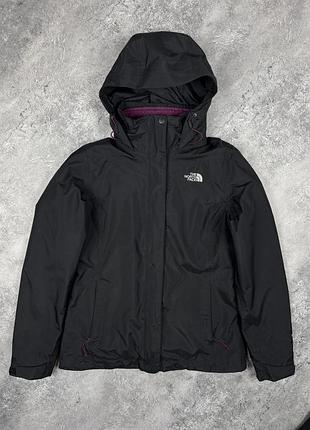 Куртка жіноча the north face hyvent 3-in-1 чорна
